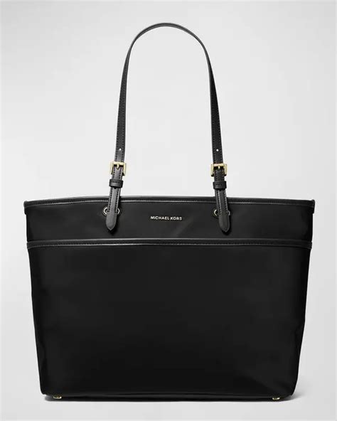 michael michael kors pocket nylon tote|Michael Kors winston leather tote.